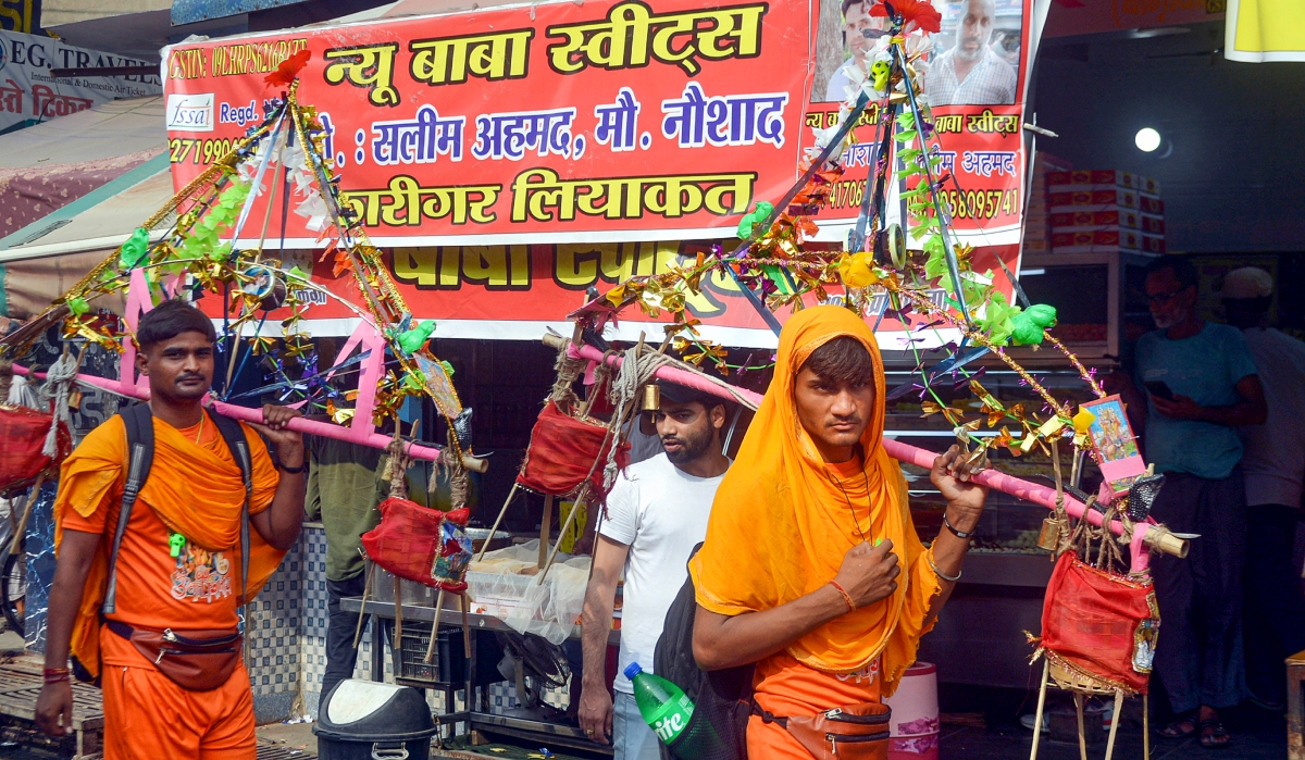 Muzaffarnagar kanwar yatra